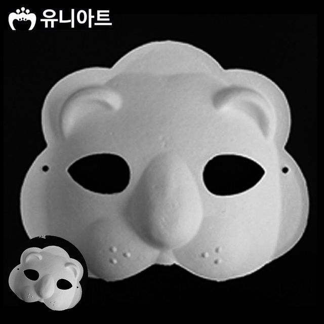 남자가면 파티가면 사자반가면 종이탈 반가면 5개입