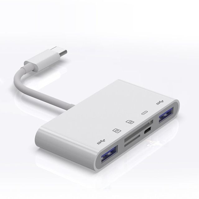 OTG USB 확인 리더기 Micro 5in1 멀티젠더 블랙박스용