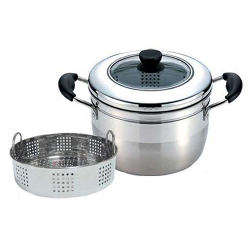 키친플라워 인덕션 찜냄비 20cm - 찜기 곰솥 냄비