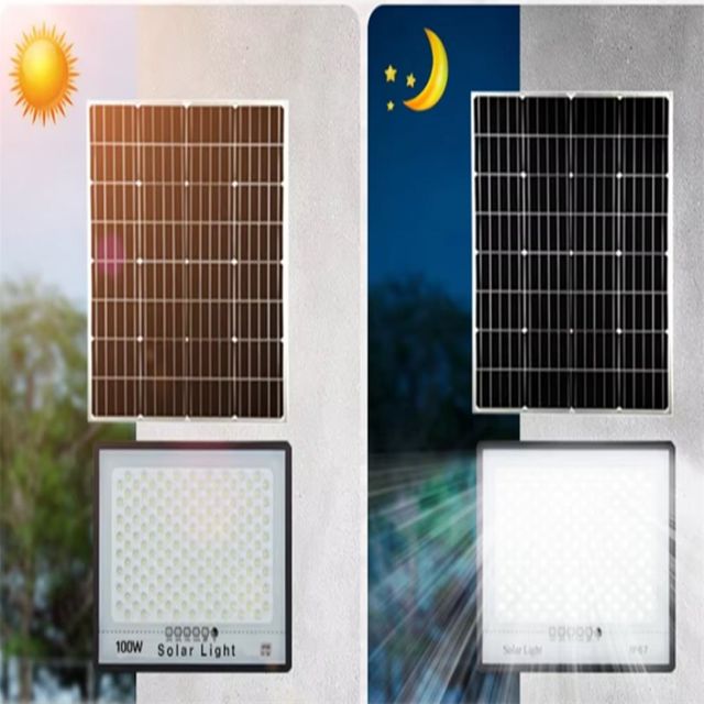 태양광 LED 투광등 100W 야외투광기 LED실외등 LED투광등
