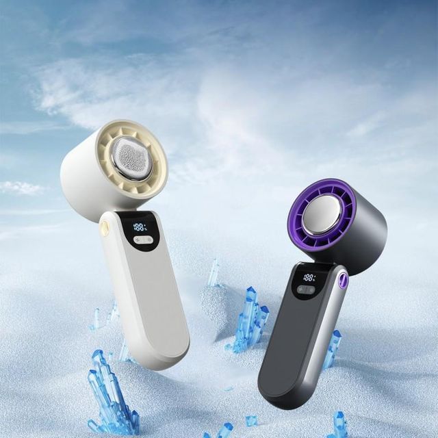 4000mAh 대용량 넥쿨러 선풍기접이식 터보 아이스 목걸이 손선풍기 목선풍기