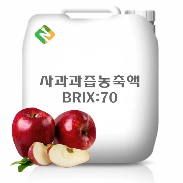 사과과즙농축액 25kg 대용량 - 순수 사과 원액 농축