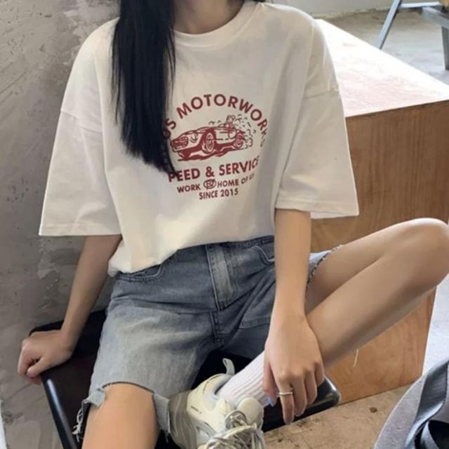 직장인 반팔 선물 코디 가성비 오버핏 여성의류 긴팔