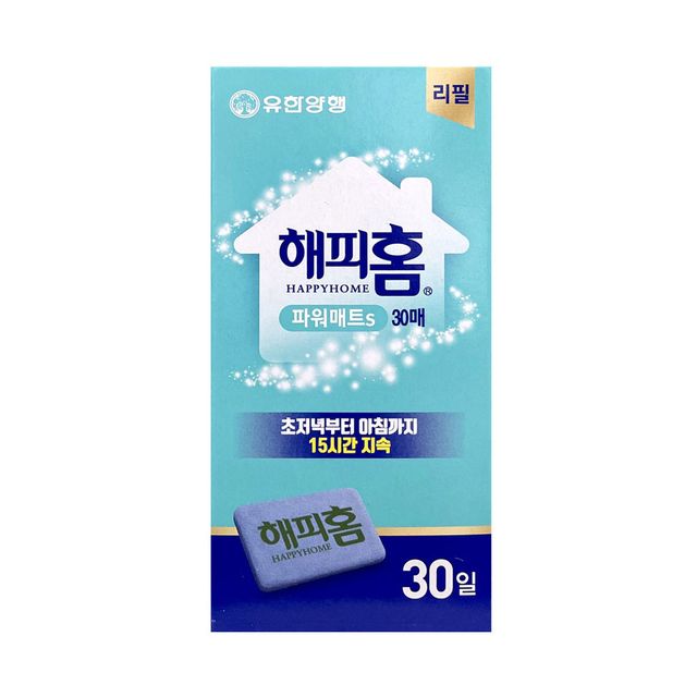 해피홈 파워매트S 리필 30매 모기향매트 리필