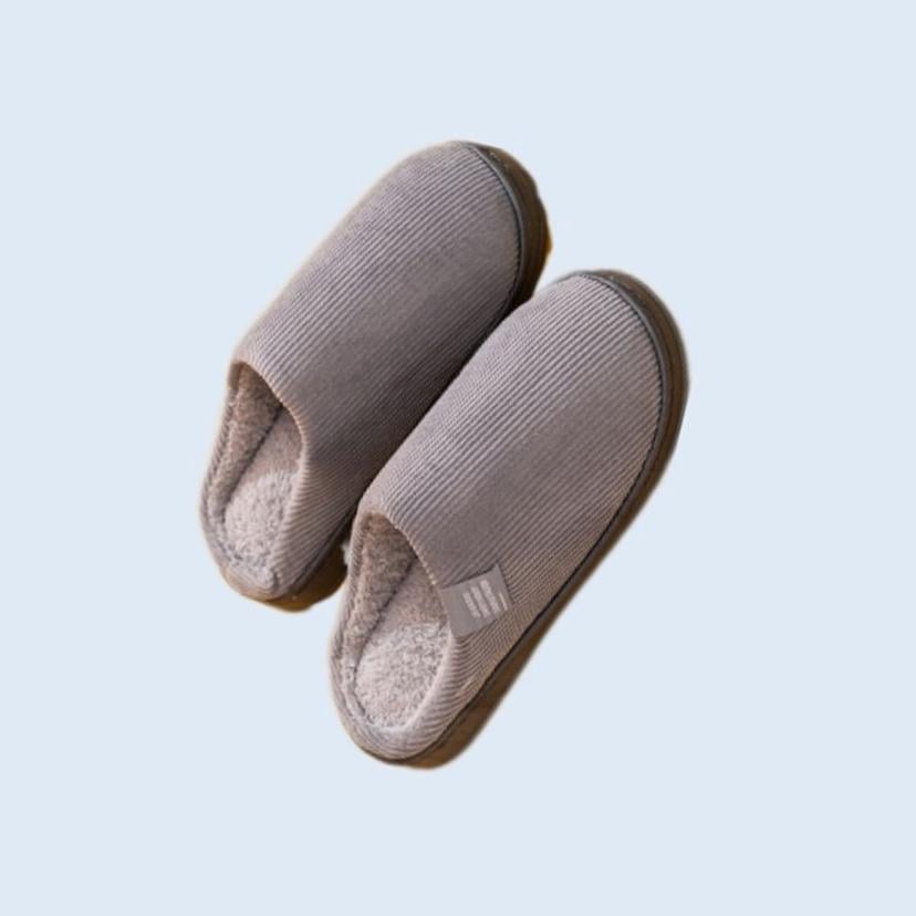 겨울 털 슬리퍼 270mm 소음방지 거실화 방한 실내화