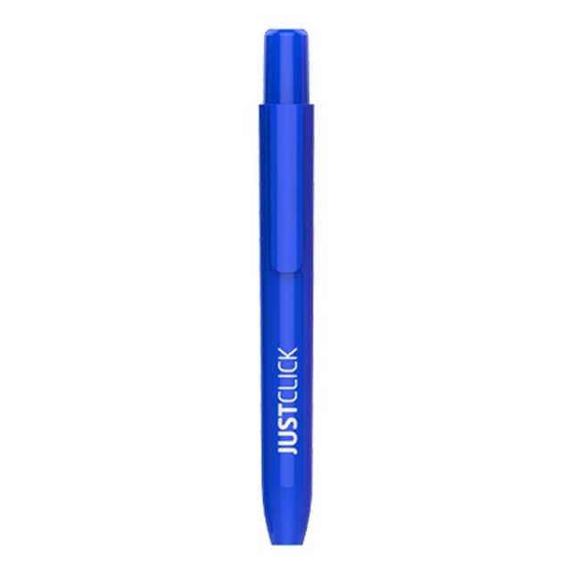쿨샵 모리스 저스트클릭 유성매직M 청색 1.5mm - 깔끔한 필기감