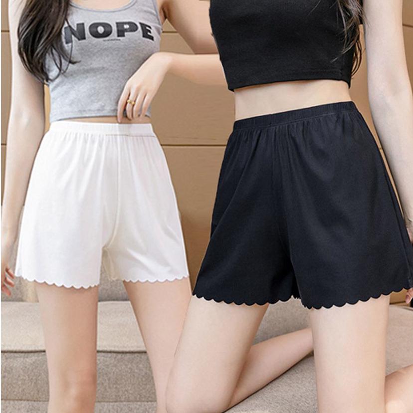 여성 여름 쿨링 물결 속바지 냉감 스판 이너 바지