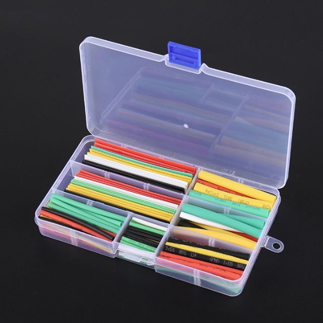 전선 열수축 5컬러 수축튜브 140pcs