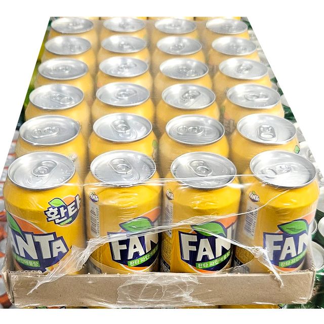 환타 파인애플 355ml 24입 대용량 탄산음료