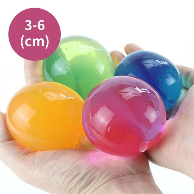 초대형 수분흡수볼50g 수경재배비즈 어항구슬 컬러소일 마린비즈