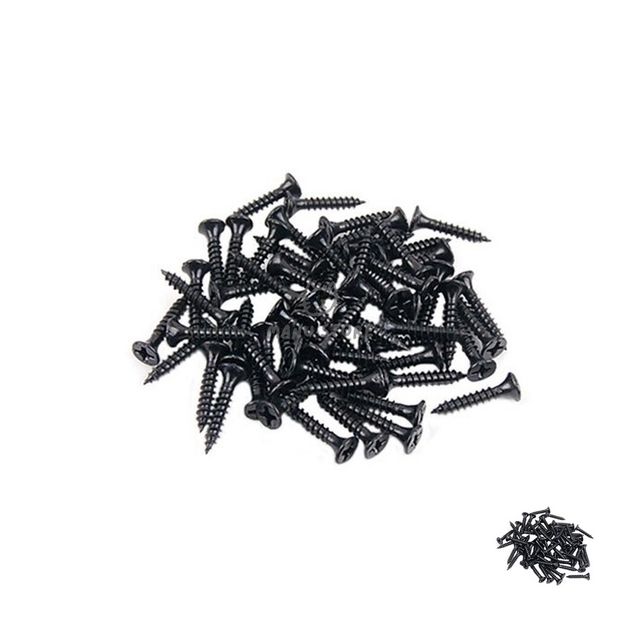 나사피스 15mm나사못피스 3mm 피스 나사못 2000개입 길이 15mm 흑색