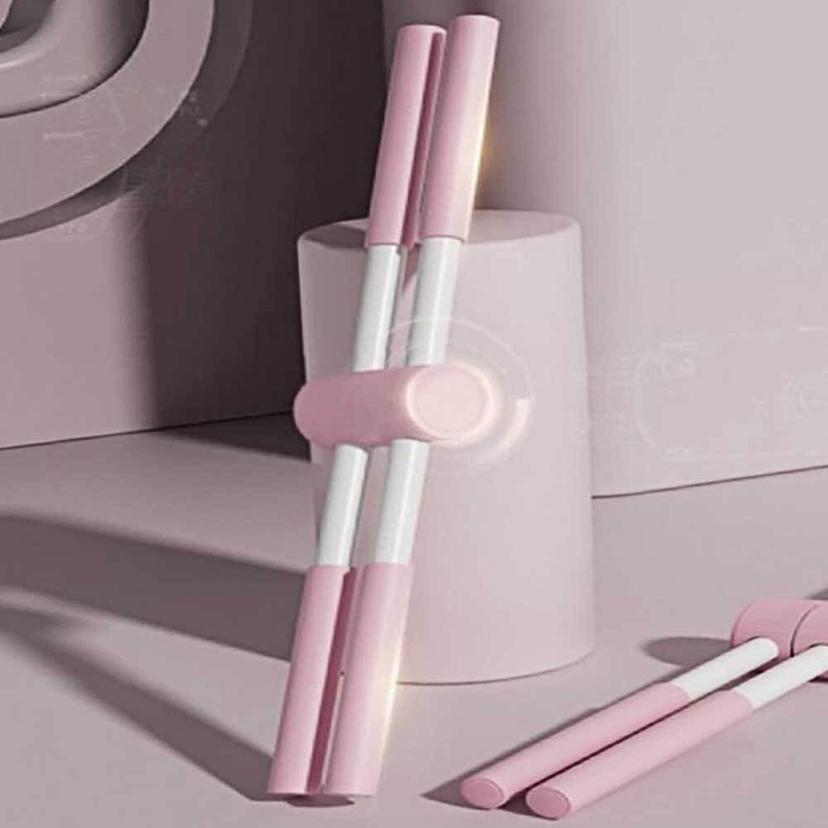 핑크 밸런스바 바른 자세 십자형 바디 스틱 스트레칭 봉