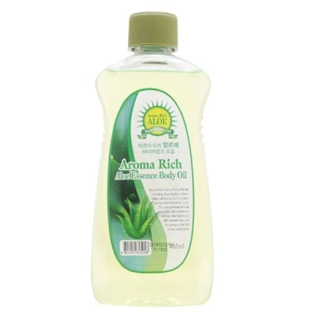 아로마리치 알로에 바디 오일 에센스 465ml 대용량