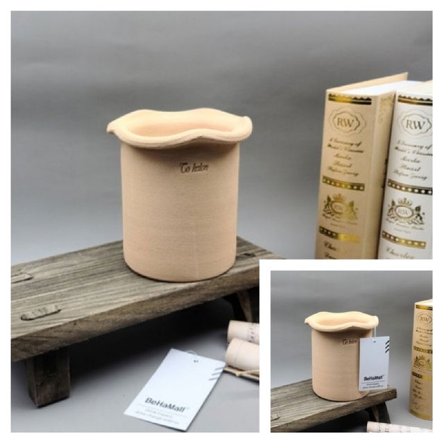 수제토분 더칼론 T05 웨이브실린더 13x13cm 국산토분 국산화분 수제화분 고급화분