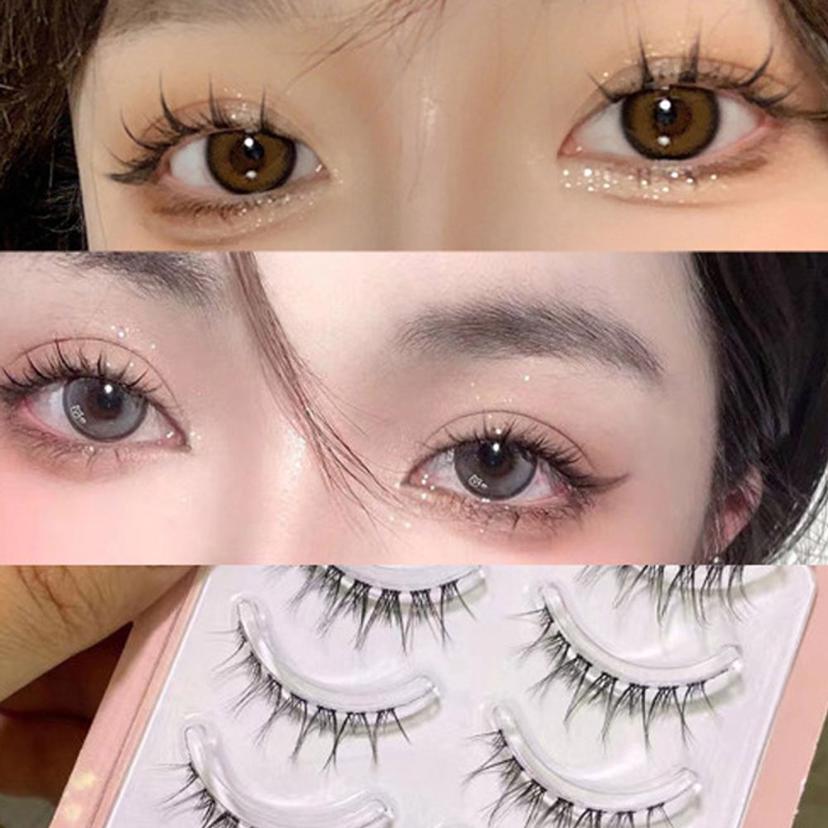붙이는 통속눈썹 연장 키트 인조 속눈썹 셀프 메이크업
