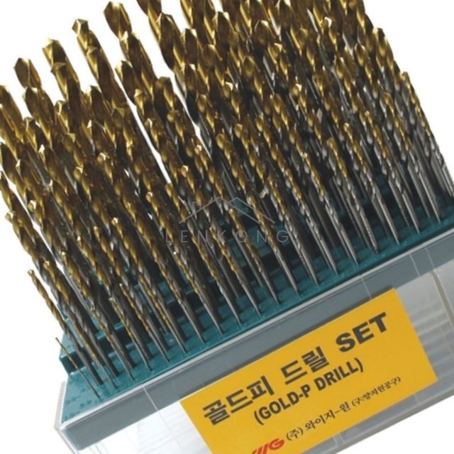 콘크리트드릴비트 드라이버팁 드릴셋트 100본조 GOLD P SD 100SGT