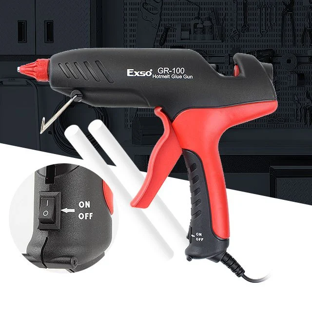 엑소글루건 100W 대형 글루건 실리콘 핫멜트 스틱
