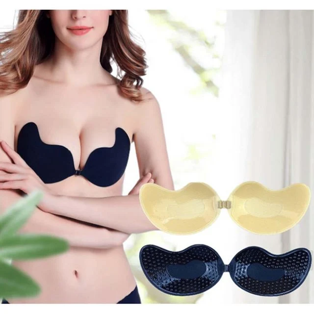 하프컵 붙이는브라 - 3D입체설계 붙이는브라 앞후크