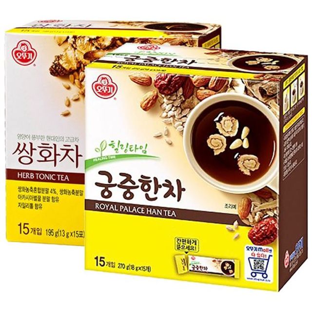 오뚜기 쌍화차 15T+궁중한차 15T GWM