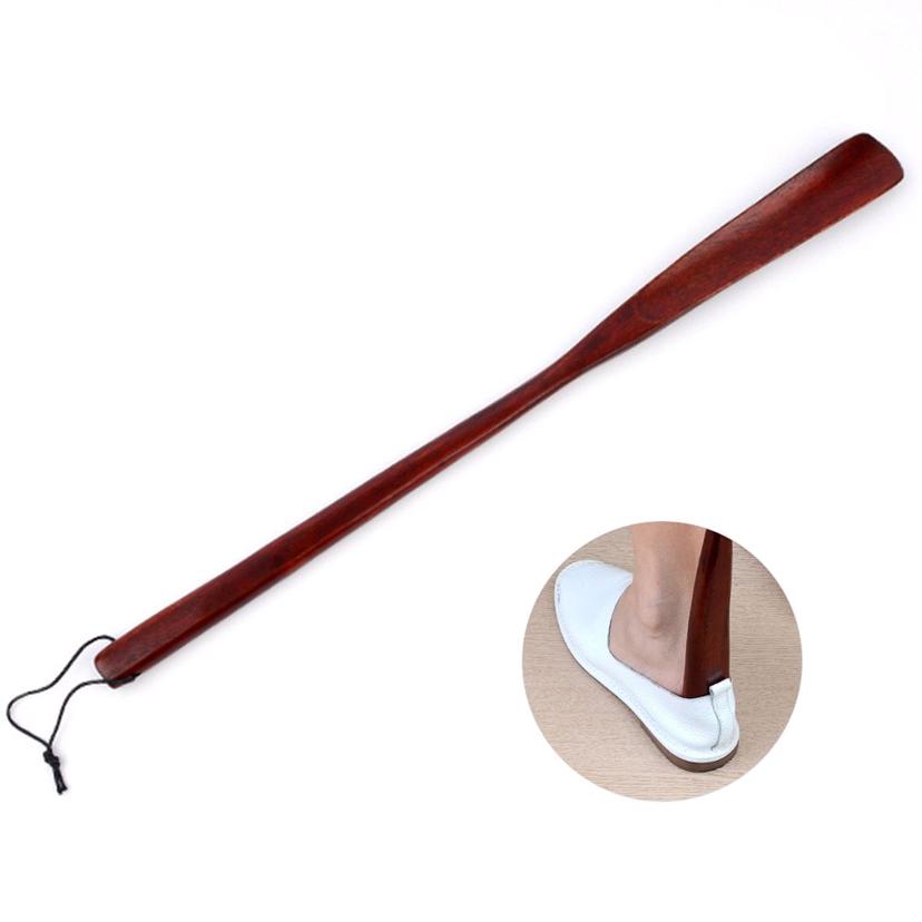 나무 구두주걱 55cm 옻칠 - 대형 롱 헤라 구두헤라