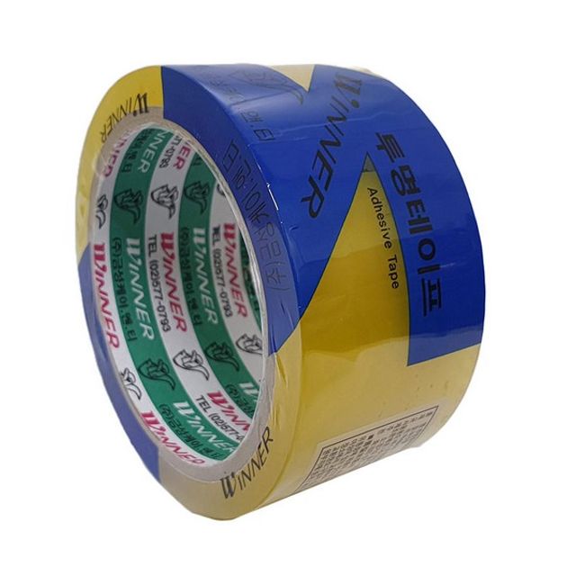 금성 투명 OPP 테이프 48mm x 40M - 강력 박스 테이프