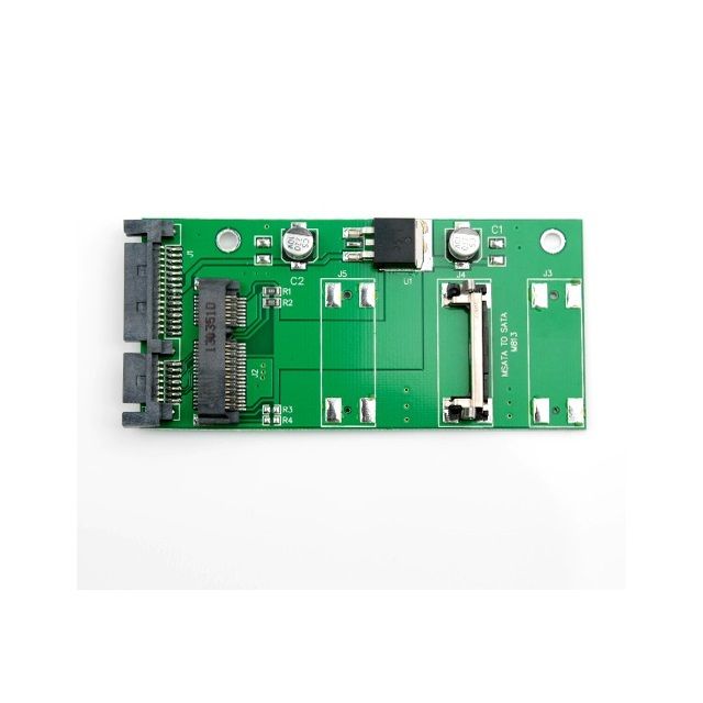 mSATA to SATA 변환 컨버터 슬림형 70mm - 확장성 높은 저장장치 연결 솔루션
