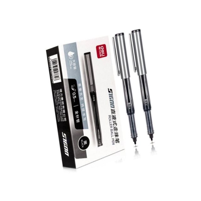 사무용 롤러볼펜 0.5mm 블랙 12자루 잘써지는볼펜 재밌는모양볼펜 조카선물