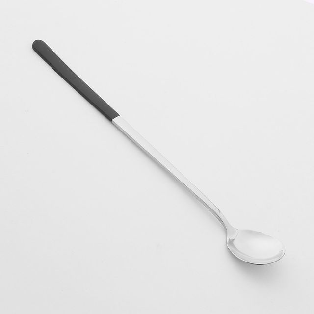 롱티스푼 블랙, 일상카페 스텐 머들러 커피 티스푼