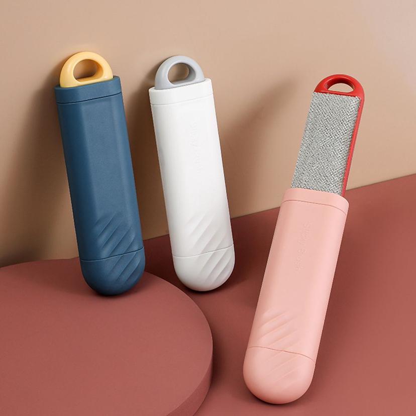 휴대용 의류 옷 먼지 제거 브러쉬 - 간편 먼지떨이