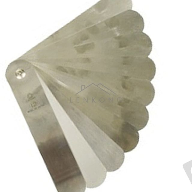 밀도측정기 밀도측정 카드게이지 섬유용 230mmx45x 10PCS 0.03 0.12mm 1EA