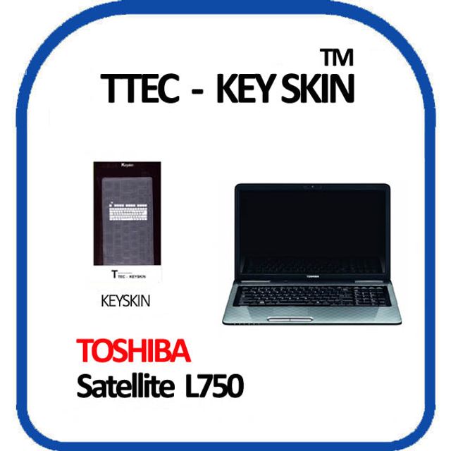 Toshiba 새틀라이트 L750 노트북 키스킨 키커버 - 완벽한 키보드 보호