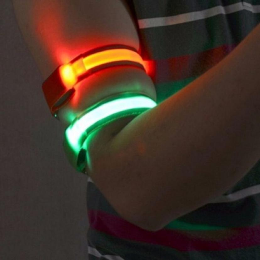 라이딩 산악 USB 충전식 LED 스포츠 암밴드 - 야간 안전등
