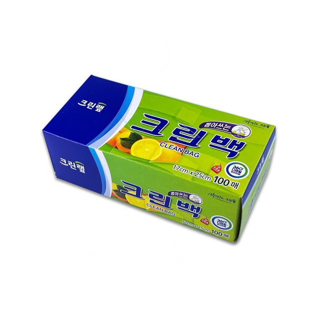 크린백 미니 위생백 17cm X 25cm 100매 롤백