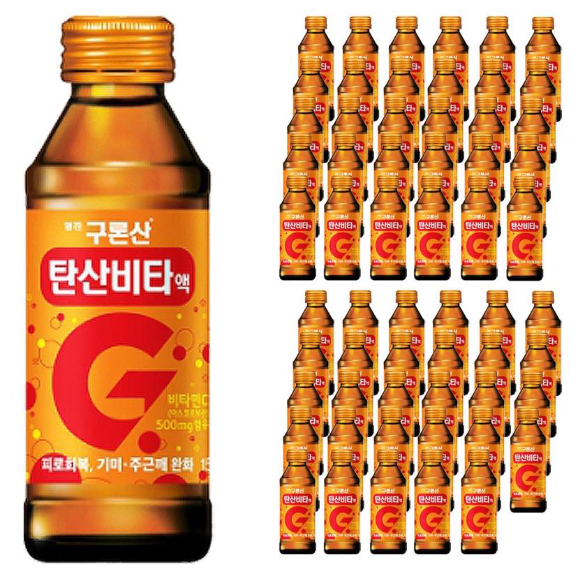 영진 구론산 탄산비타 150ml 60병 박스 세트