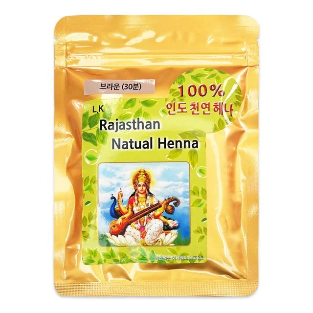 실크플로라 인도 천연 헤나 -브라운- 100g -O