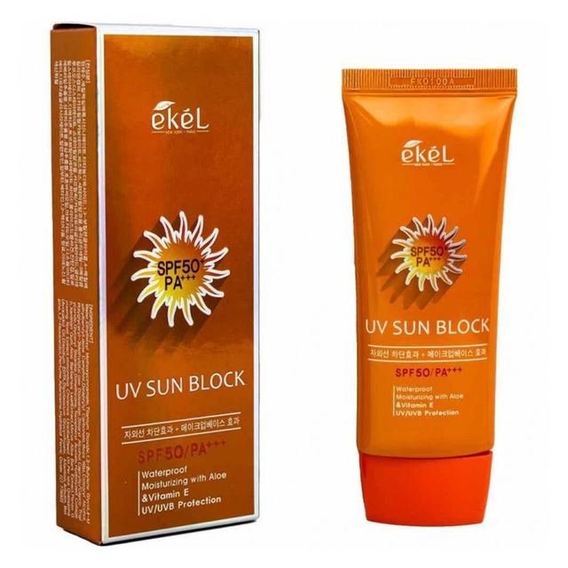 BTM-M573 이켈 UV 선 블록 크림 SPF50 70ml - 강력한 자외선 차단