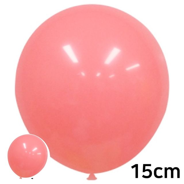 파티풍선 이벤트풍선 라운드풍선 마카롱 15cm 풍선 레드 100개입