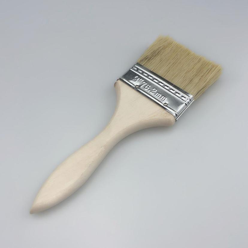 페인트 평붓 막붓 중형 7cm - 다용도 도색 브러쉬
