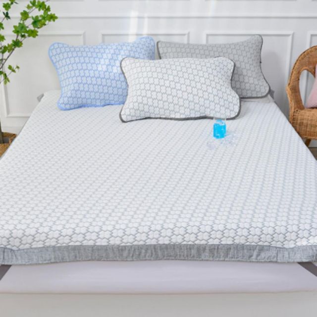 냉감카페트 밴딩카페트 자취방 인테리어 냉감 밴딩 카페트 겸 패드 단품 SS 115x205 3컬러