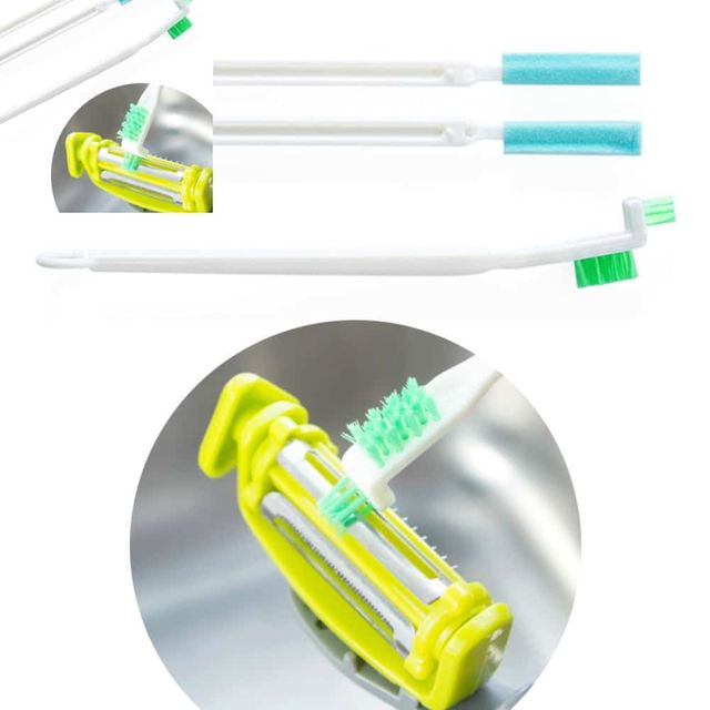 조리도구 청소솔 3P 세트 물병설거지 주방청소솔 세척솔 젖병세척솔