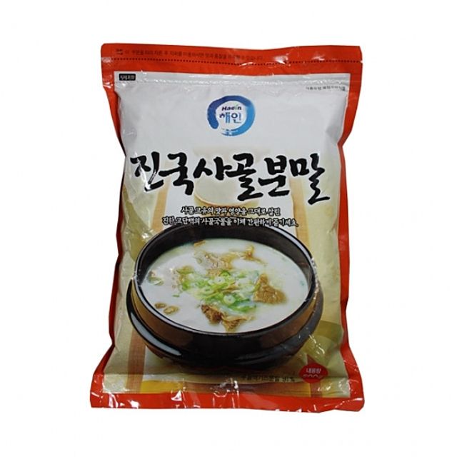 해인진국 사골분말 500g - 진한 국물 요리용 간편 조리 식품