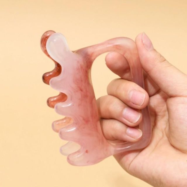 인 손잡이 괄사 등 마사지기 승모근 지압 종아리 스틱 봉 문어