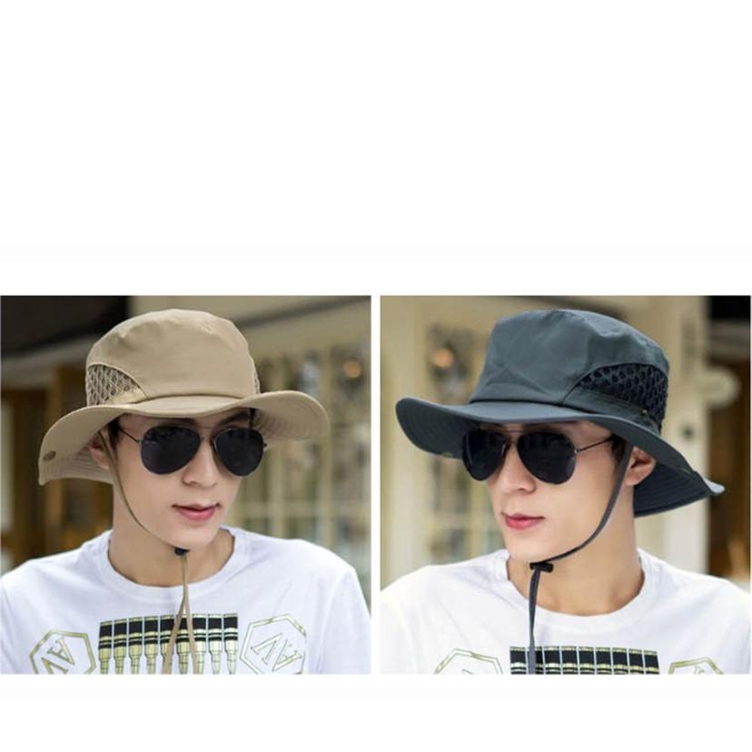 남성 여름 통풍 페도라 모자 등산 낚시 여행용