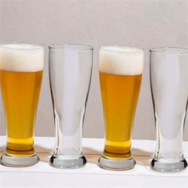 맥주 유리 잔 유리 맥주 컵 하이볼 언더락 카페 홈카페 투명 파티 고블렛 무알콜