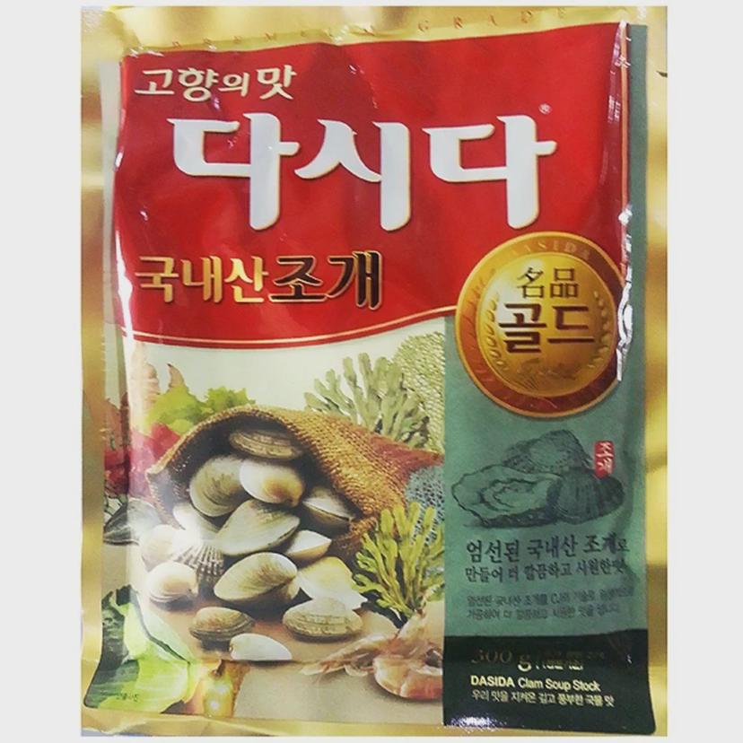 업소용 식당 식자재 백설 다시다 조개 골드 300g
