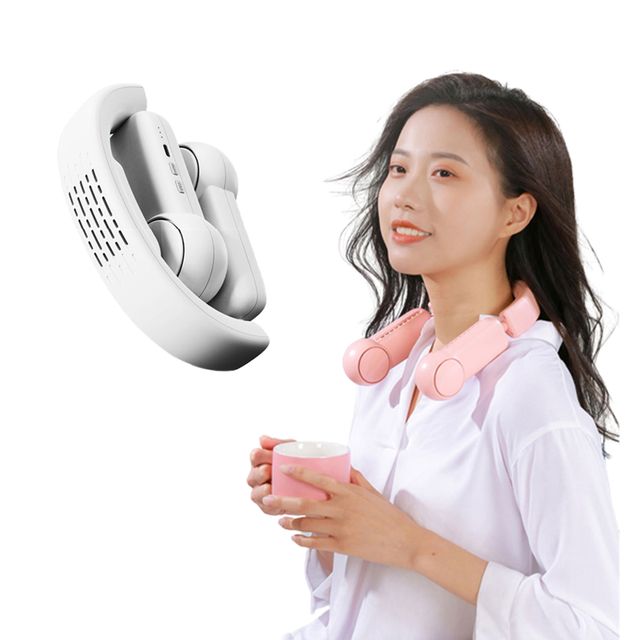 쿨 냉각패드 목선풍기 넥밴드형 휴대용 선풍기