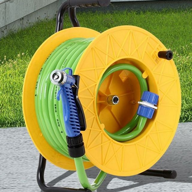 다용도 릴 호스 고압 워터 건 분사기 정원용 물호스 세차