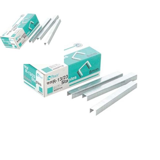 피스코리아 스테플 건타카용 8mm 4000pcs 스테이플러심 스템플러심 호치키스심 스탬플러