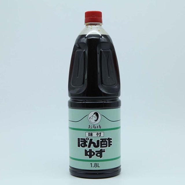 아지쯔케폰즈 유즈 튀김간장 1.8L - 유즈 향으로 풍미 더한 프리미엄 튀김간장
