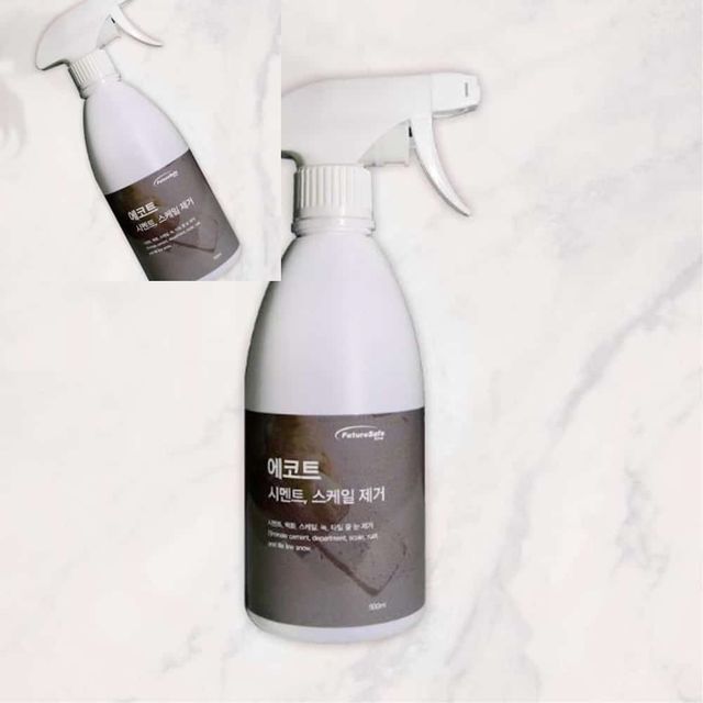 에코트시멘트 스케일제거제 500ml 백화제거제 줄눈세제 타일줄눈제거제 녹제거세제